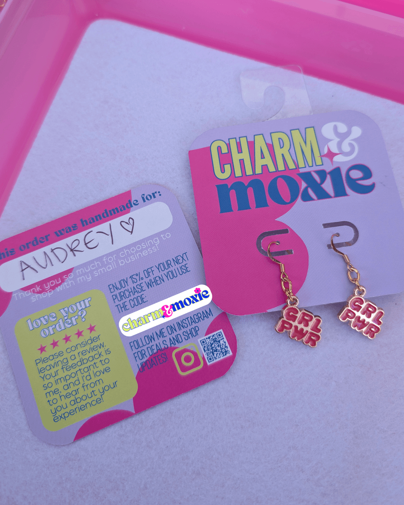 Custome Earring Example - Audrey