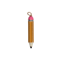 School Themed Charms — Pencil
