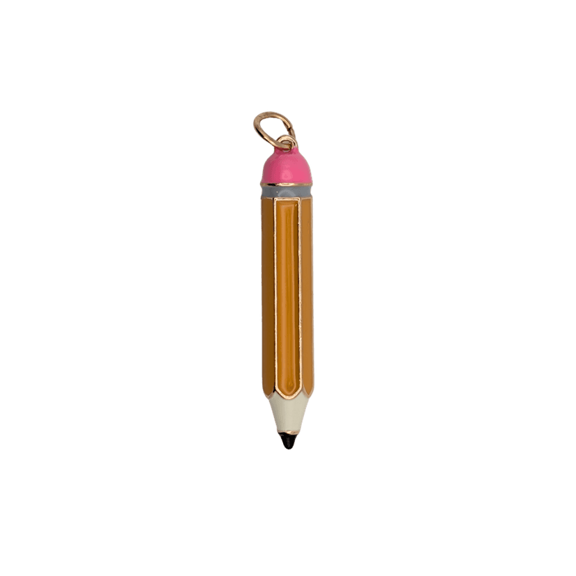 School Themed Charms — Pencil