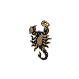 Black Scorpion Charm — Regular