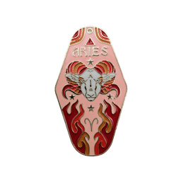 XL Zodiac Badge Charms — Aries