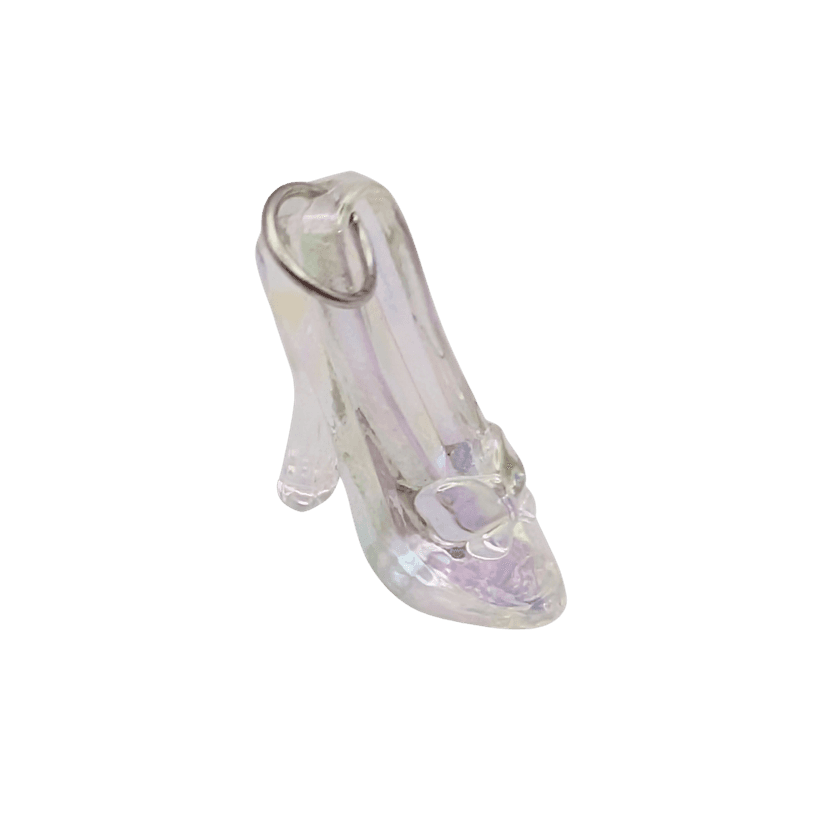 Cinderella Style Glass Slipper Charm