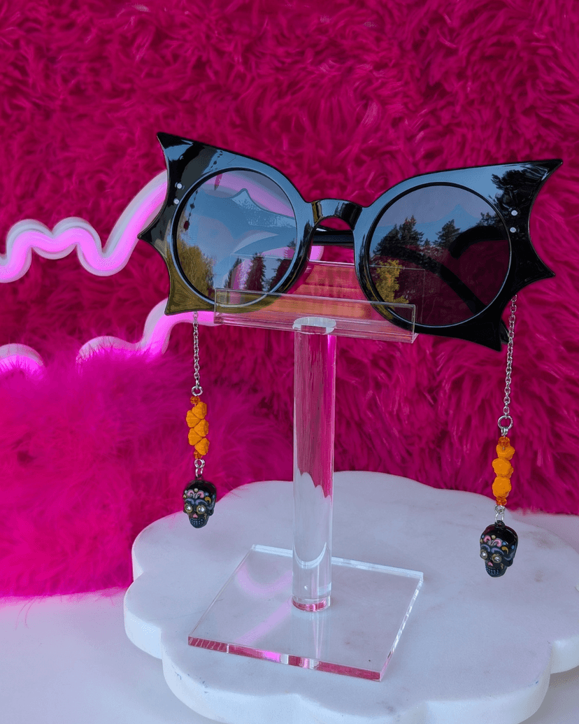 Day of the Dead Sugar Skull Eyewear Charms