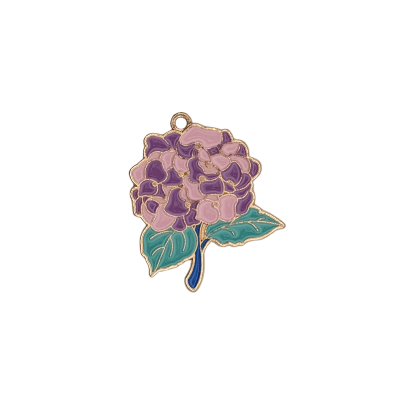 Flower Bouquet Charms — Hydrangeas