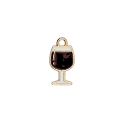 Red Wine Glass Charm — Regular