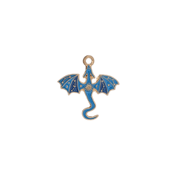 Dragon Charms — Blue Dragon Charm