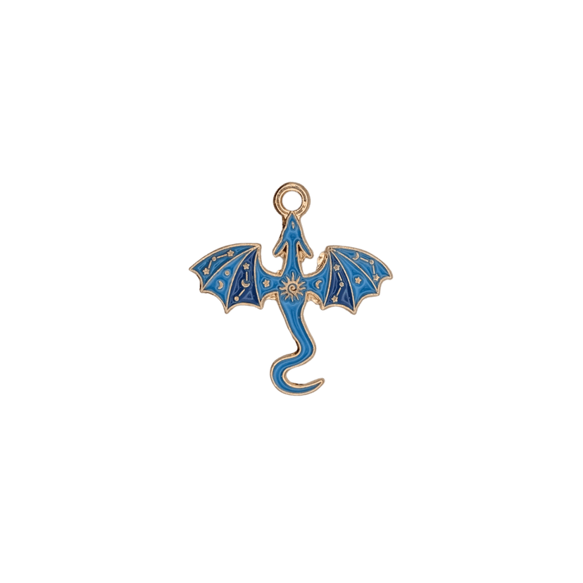 Dragon Charms — Blue Dragon Charm