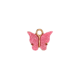 Mini Butterfly Charms — Pink Butterfly