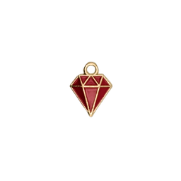 Diamond Charms — Red