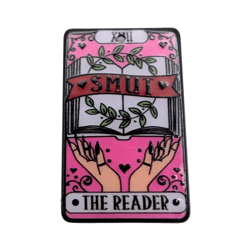 Smut Reader Tarot Card Charm