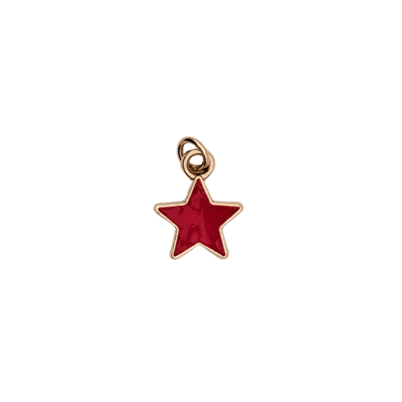 Star Charm — Red