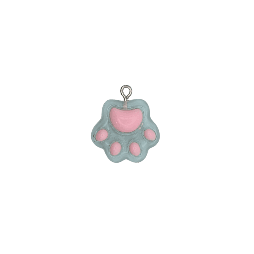 Kawaii Kitty Paw Charm