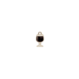 Red Wine Glass Charm — Regular