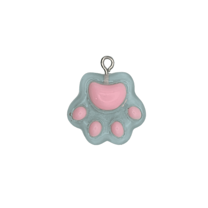 Kawaii Kitty Paw Charm