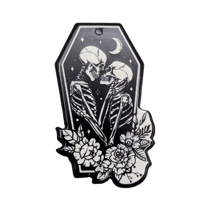 Skeleton Lovers Charm