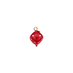 Mini Dice Charms — Red