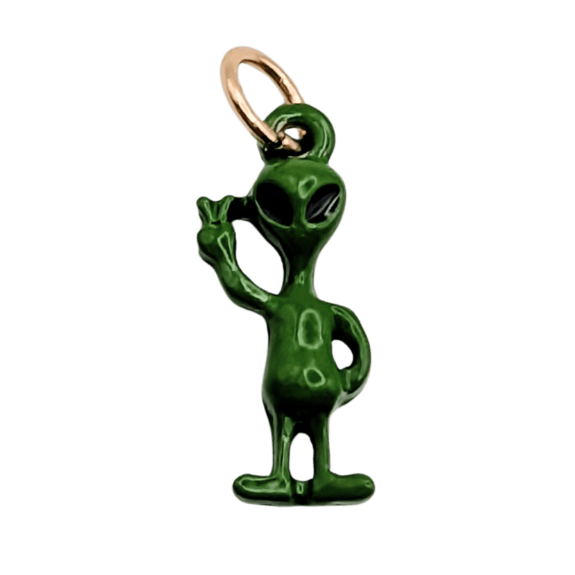 Mini Alien Charms — Green