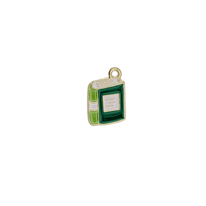 Mini Book Charms — Green Book